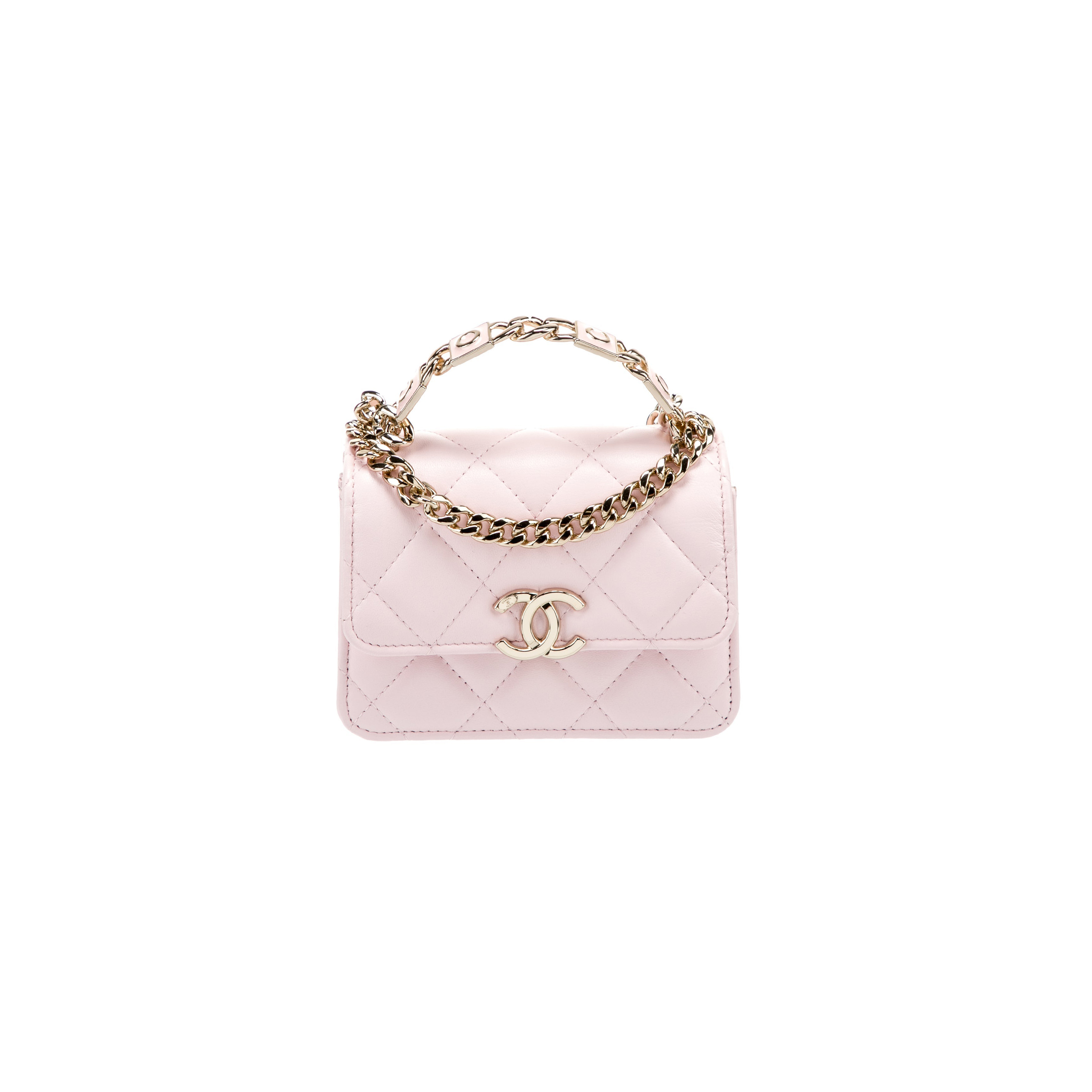 Ch*el mini coco clutch w chain (13*9.5*6cm)